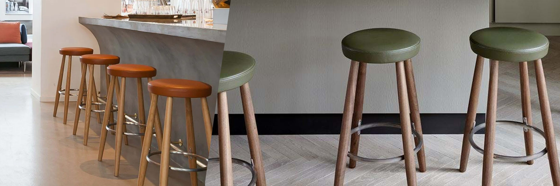 Danish and Scandinavian design bar stool - La boutique danoise
